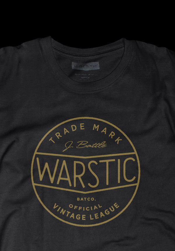 OFFICIAL VINTAGE LEAGUE TEE (BLACK), [prouduct_type], [Warstic]