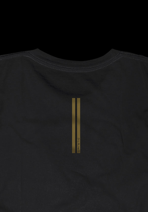 THUNDERHEART OF THE PLATE TEE (BLACK/GOLD), [prouduct_type], [Warstic]