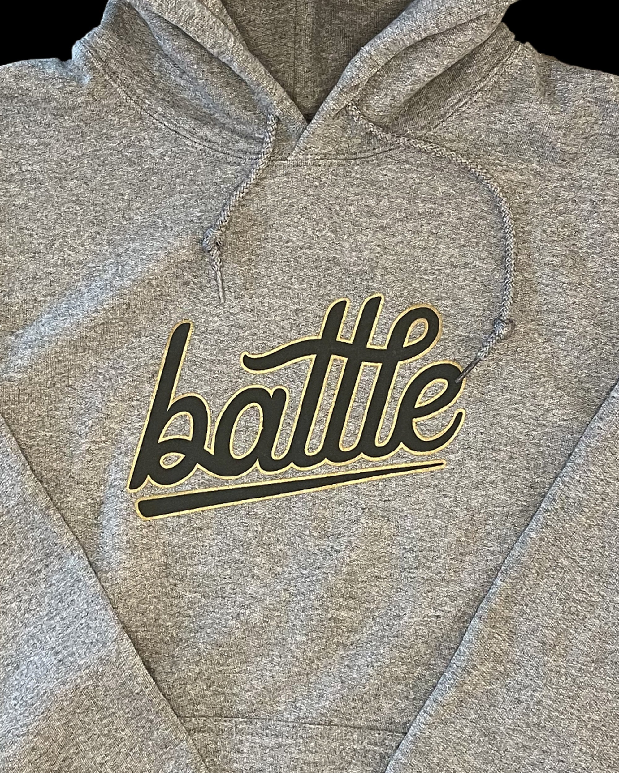BATTLE HOODIE (GRAY)