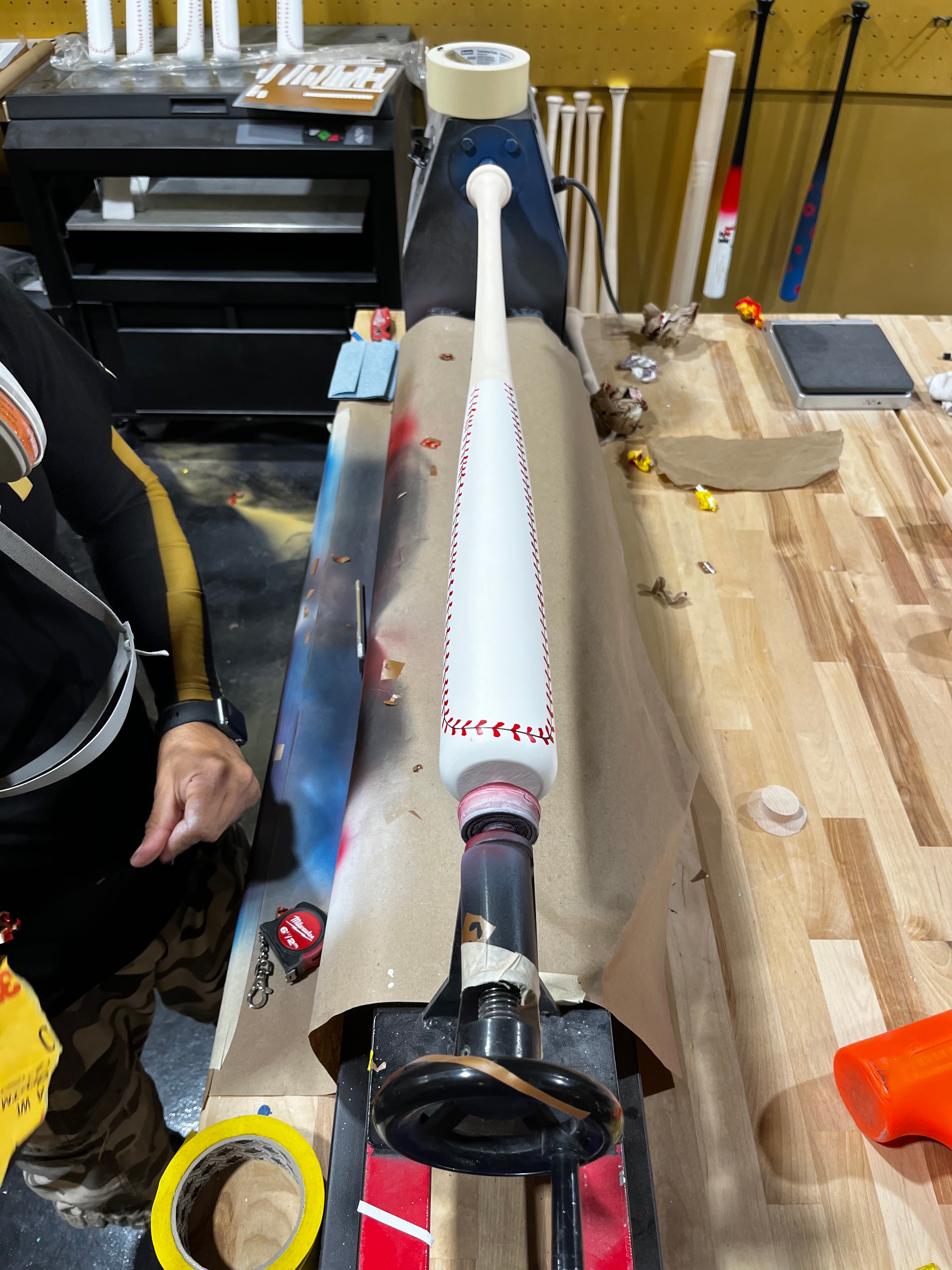 Father's Day "Baseball" Warstic Customs Collection Wood Bat