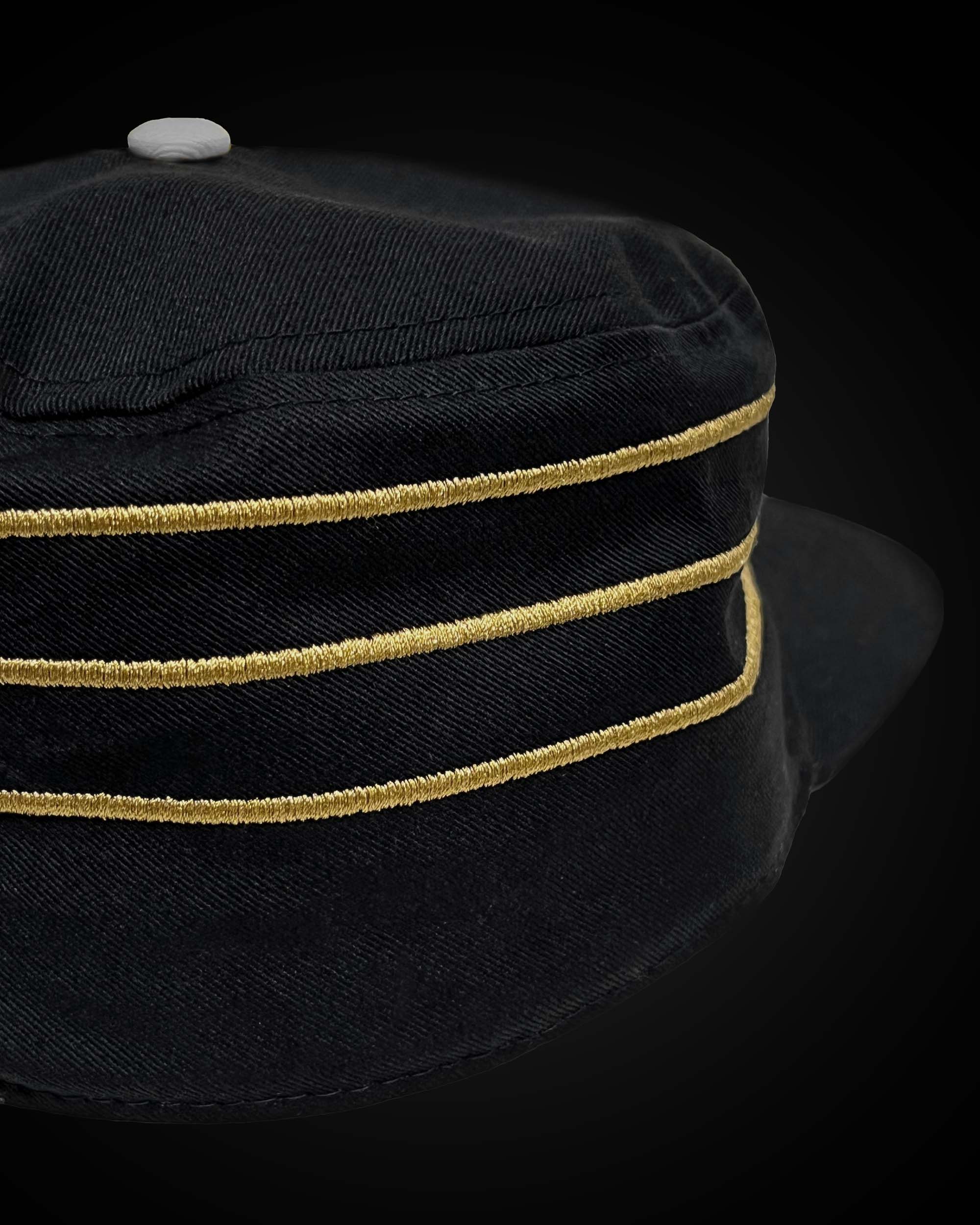 JACK WHITE SIGNATURE COLLECTION VINTAGE FLAT TOP HAT