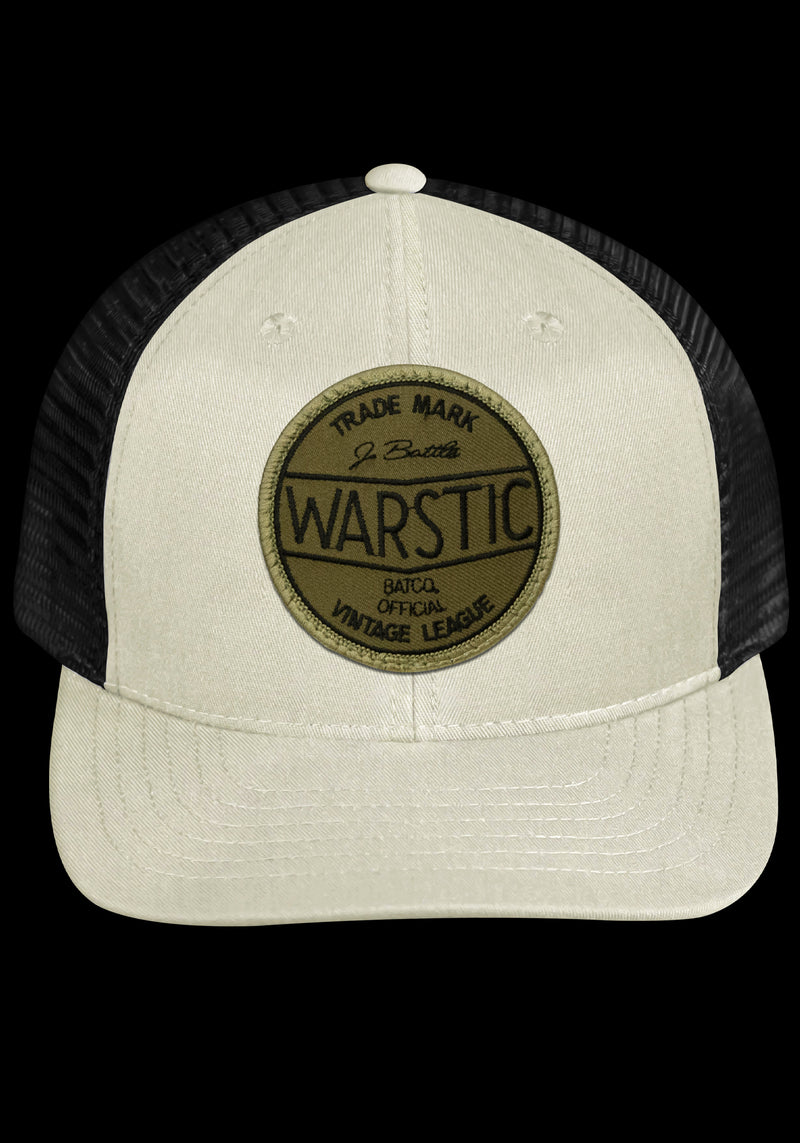 OFF-SEASON SNAPBACK OFF WHITE/BLACK (VINTAGE LEAGUE GREEN), [prouduct_type], [Warstic]