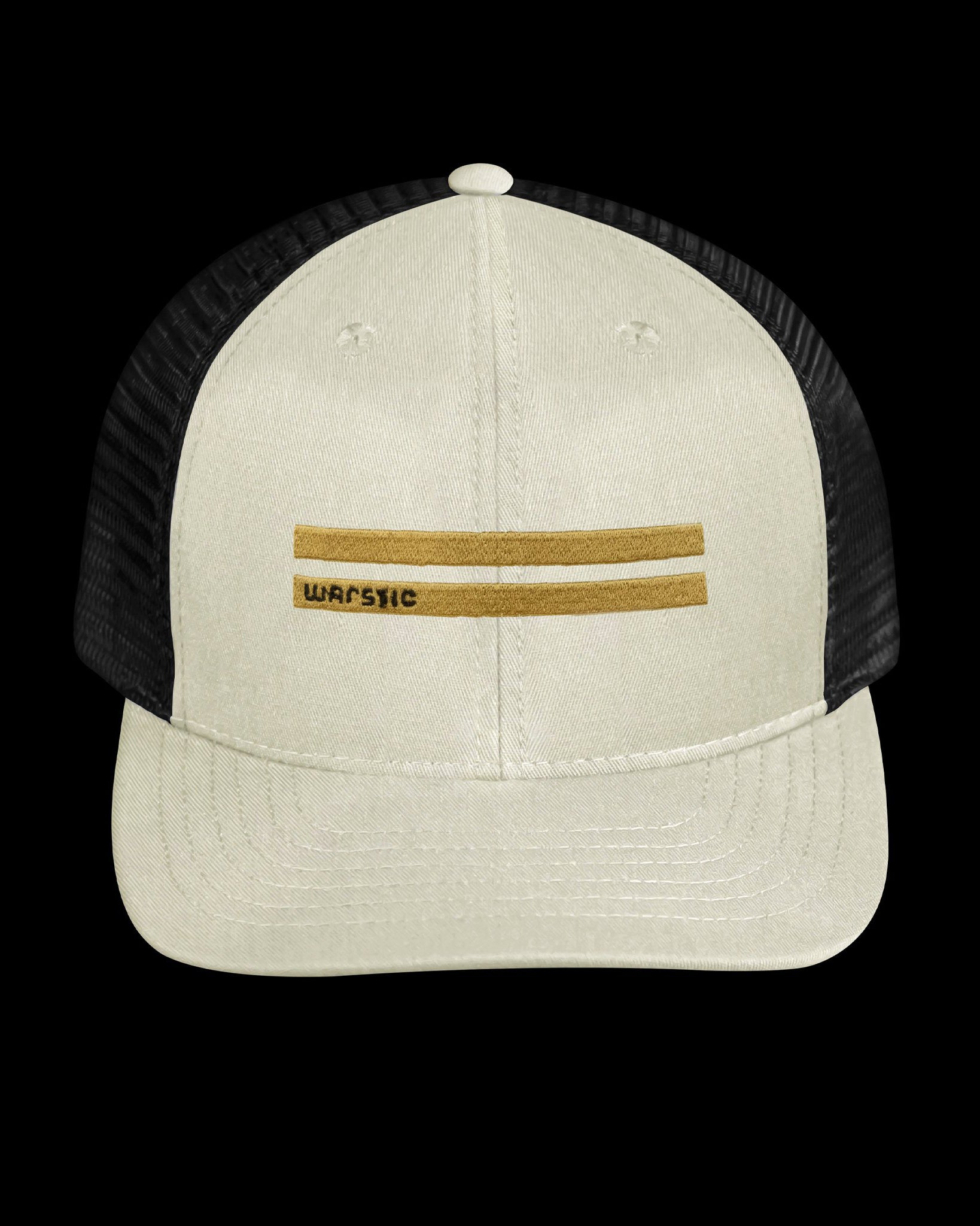 OFF SEASON SNAPBACK OFF WHITE/BLACK (GOLD WARSTRIPE)