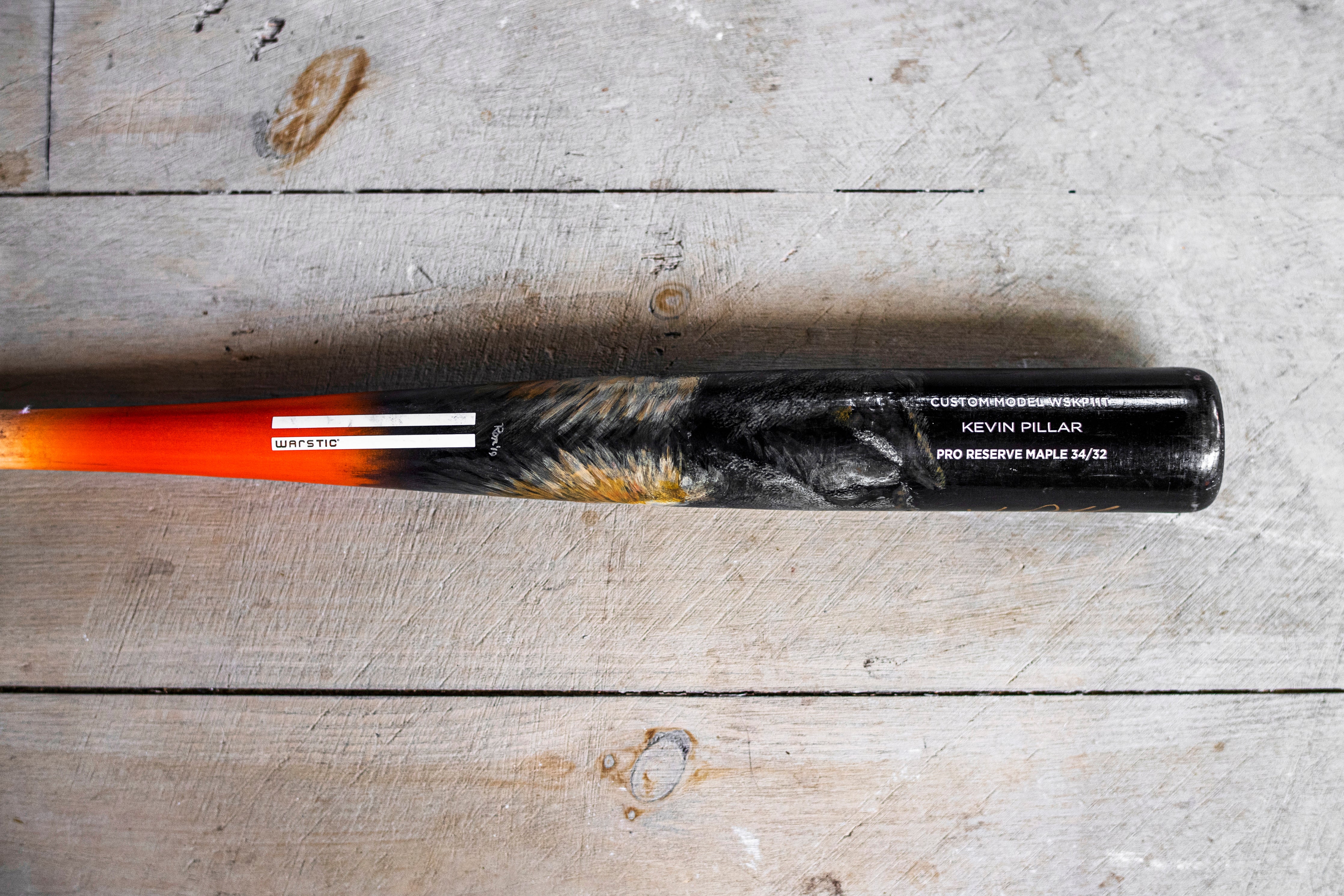 KEVIN PILLAR 2019 PLAYER'S WEEKEND BAT, [prouduct_type], [Warstic]