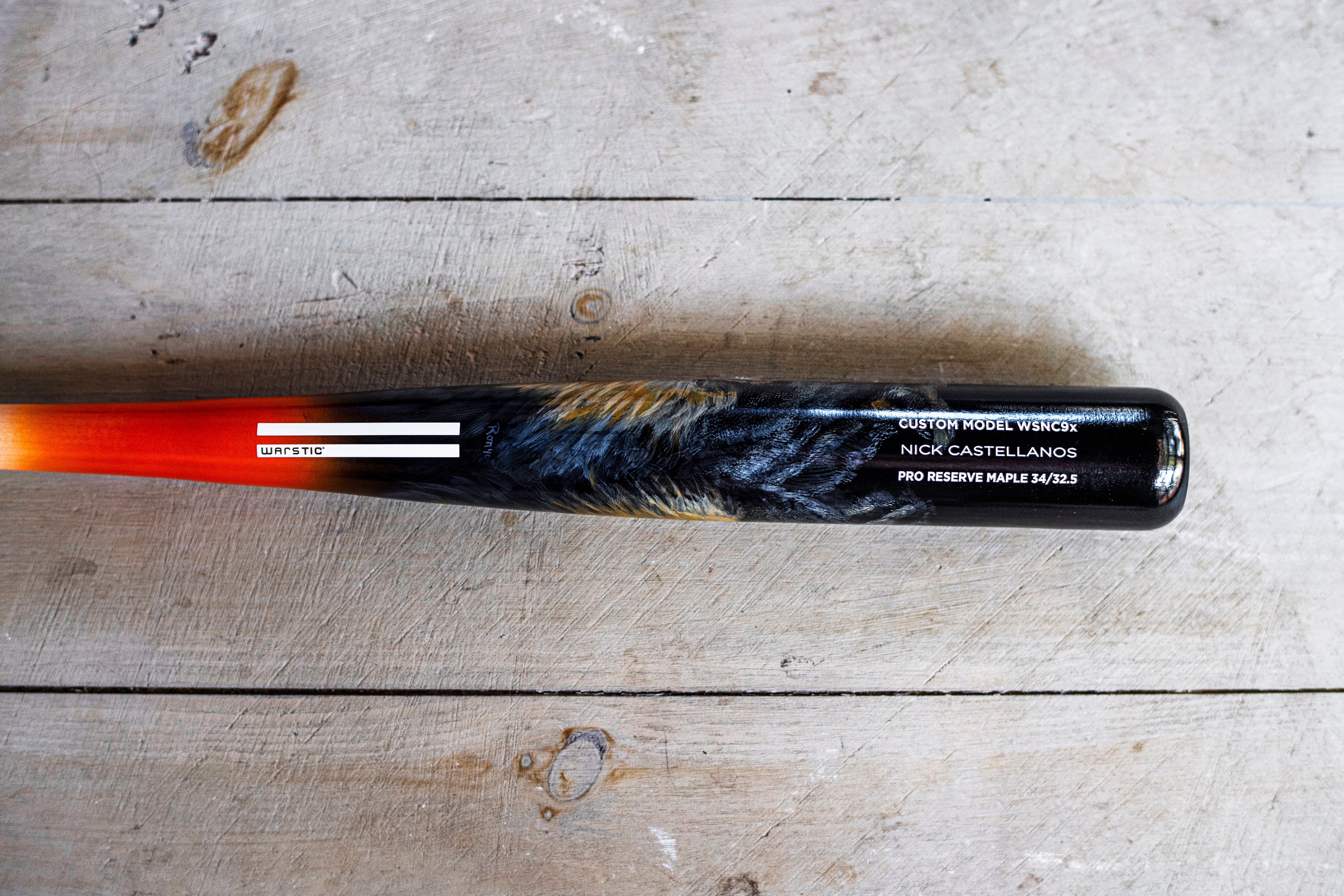 NICK CASTELLANOS 2019 PLAYER'S WEEKEND BAT, [prouduct_type], [Warstic]