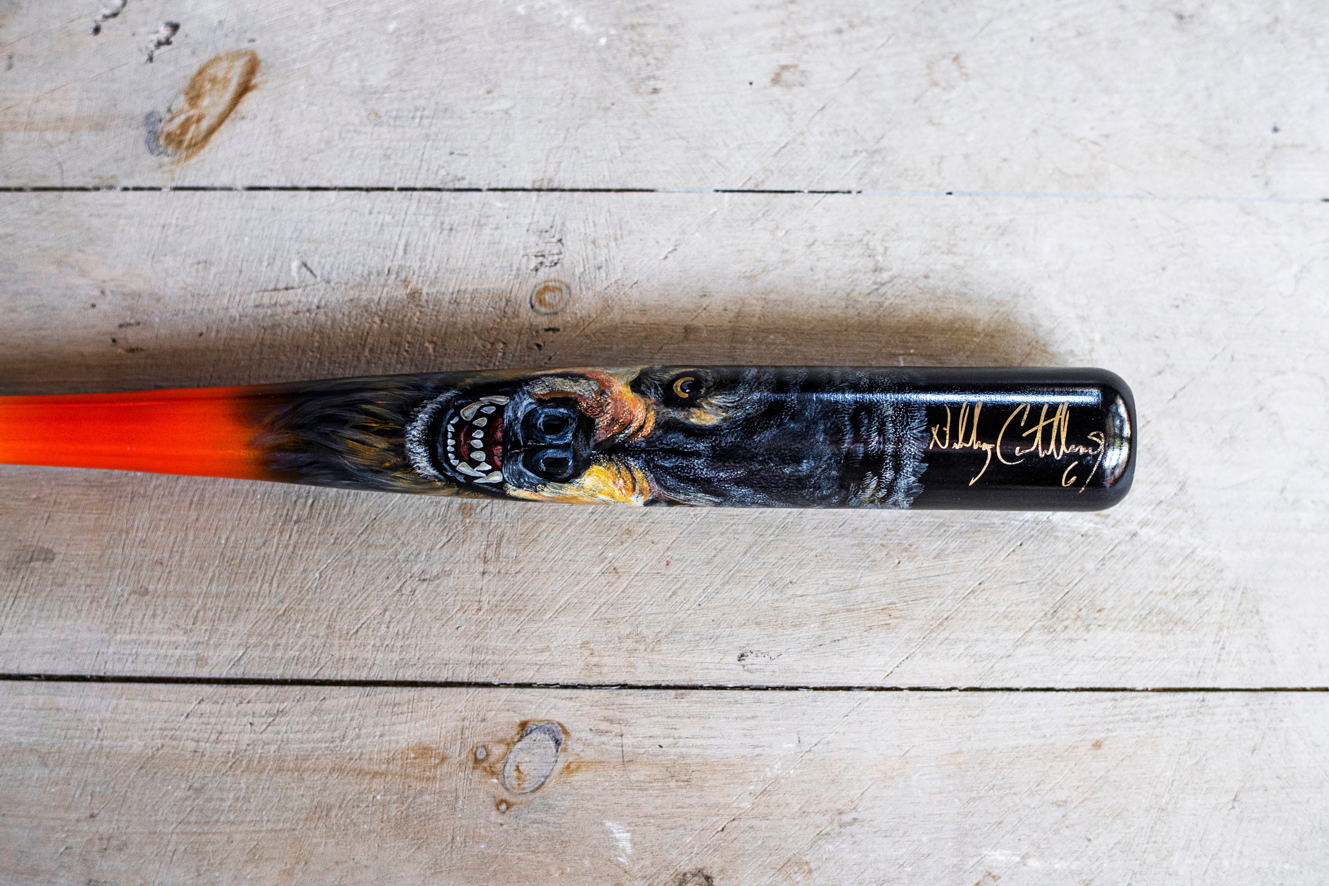 NICK CASTELLANOS 2019 PLAYER'S WEEKEND BAT, [prouduct_type], [Warstic]