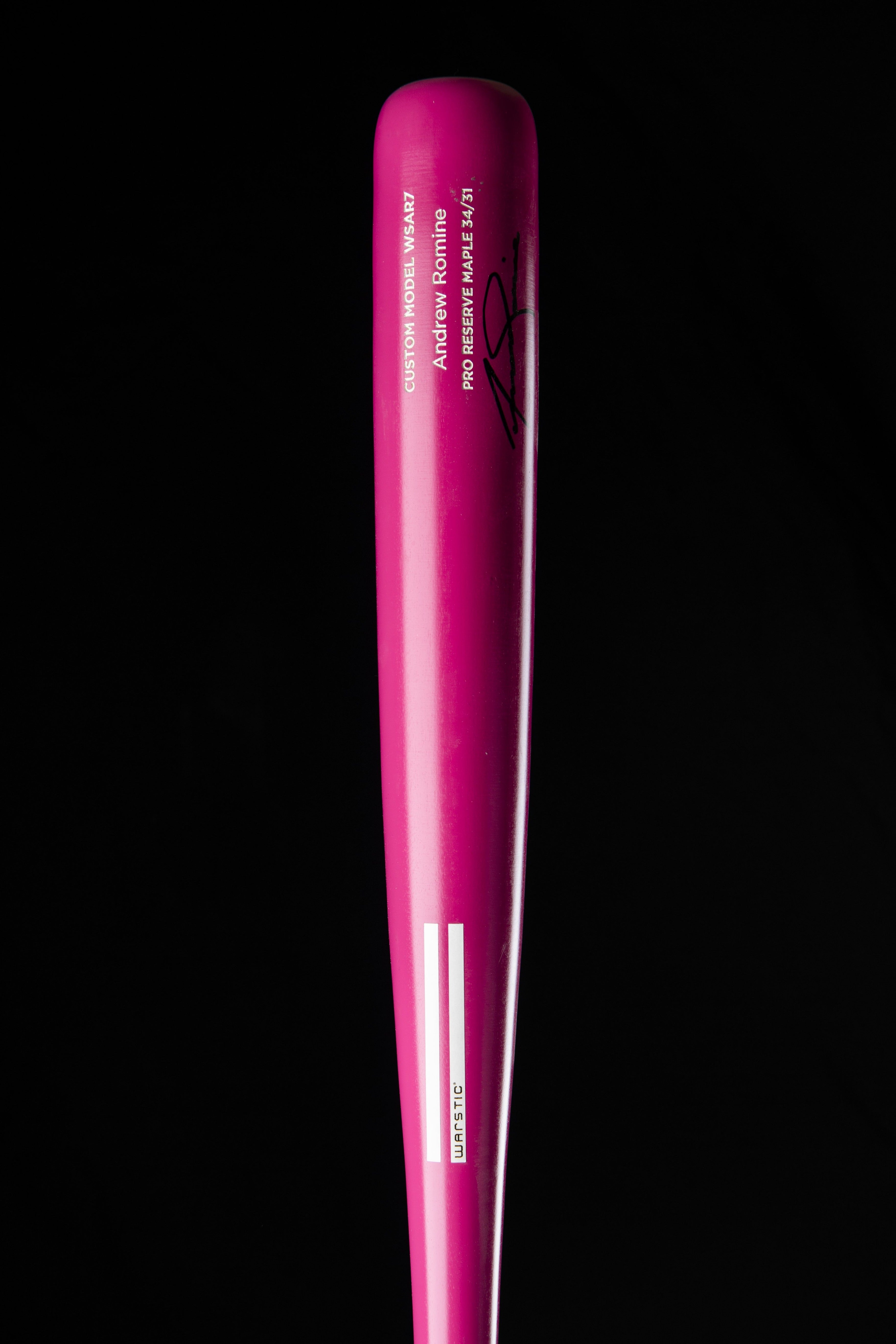 ANDREW ROMINE 2018 MOTHER'S DAY AUTOGRAPHED BAT, [prouduct_type], [Warstic]