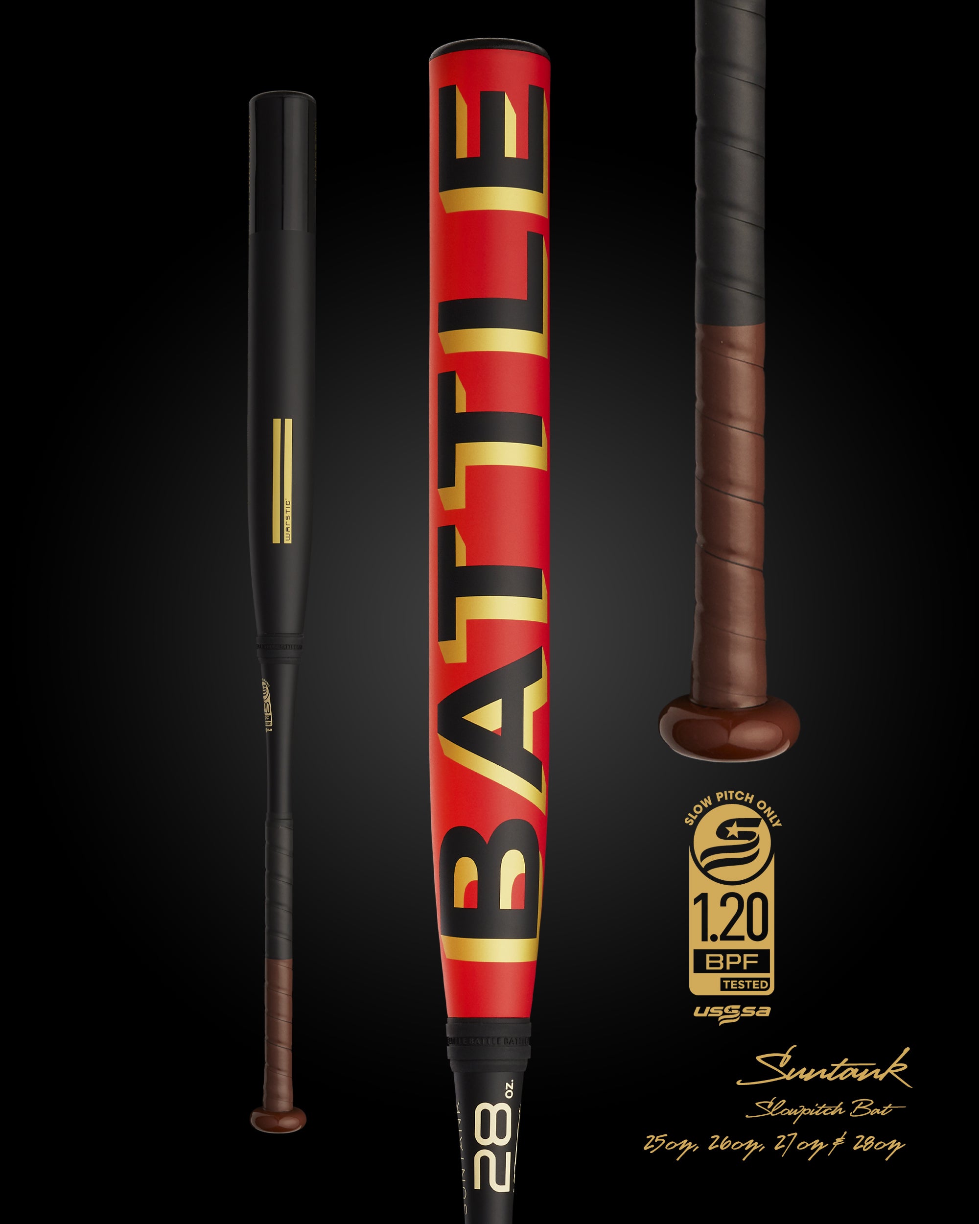 SUNTANK 13" POWER LOADED USSSA 240 SLOWPITCH SOFTBALL BAT
