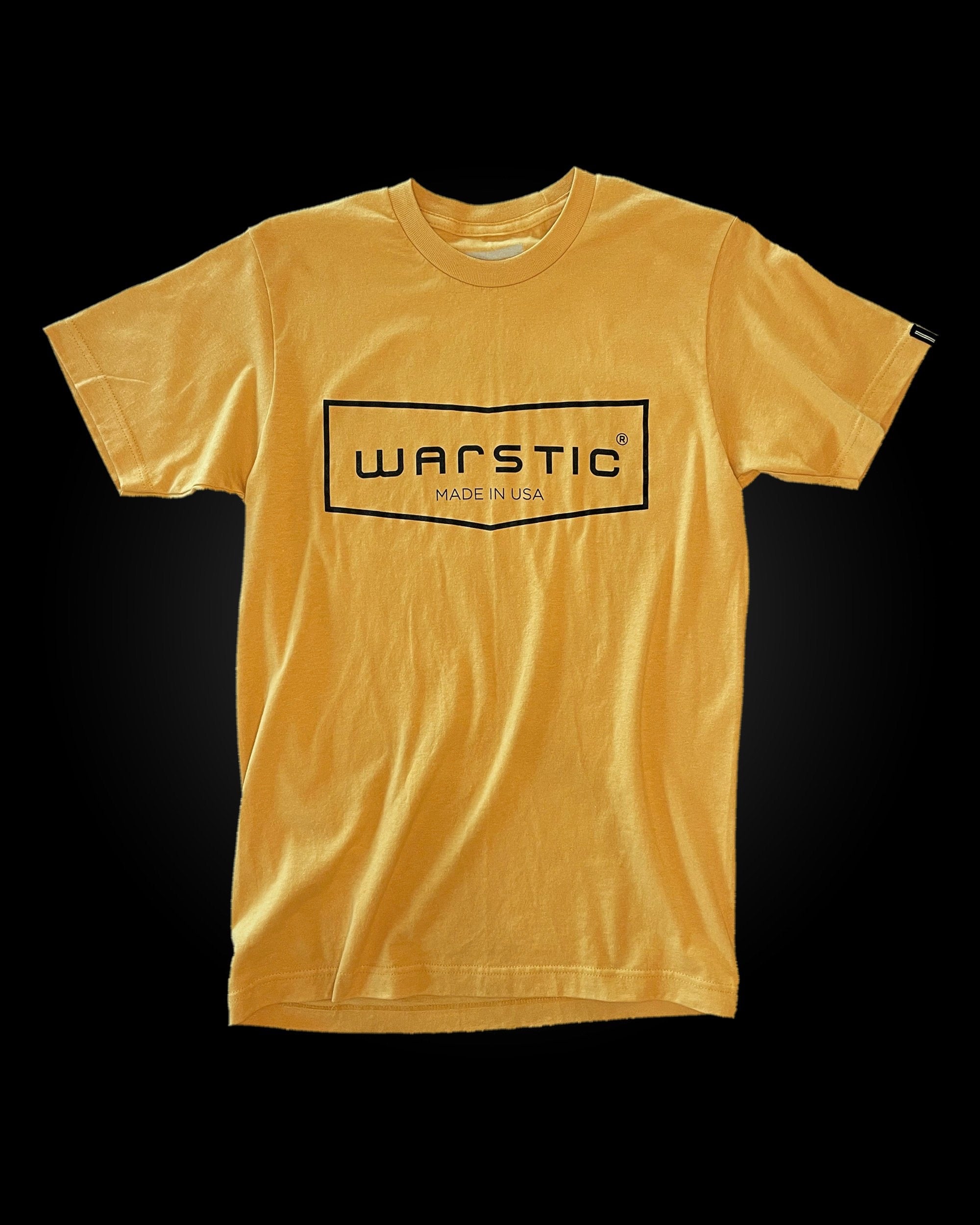 CHEVRON TEE (GOLD)