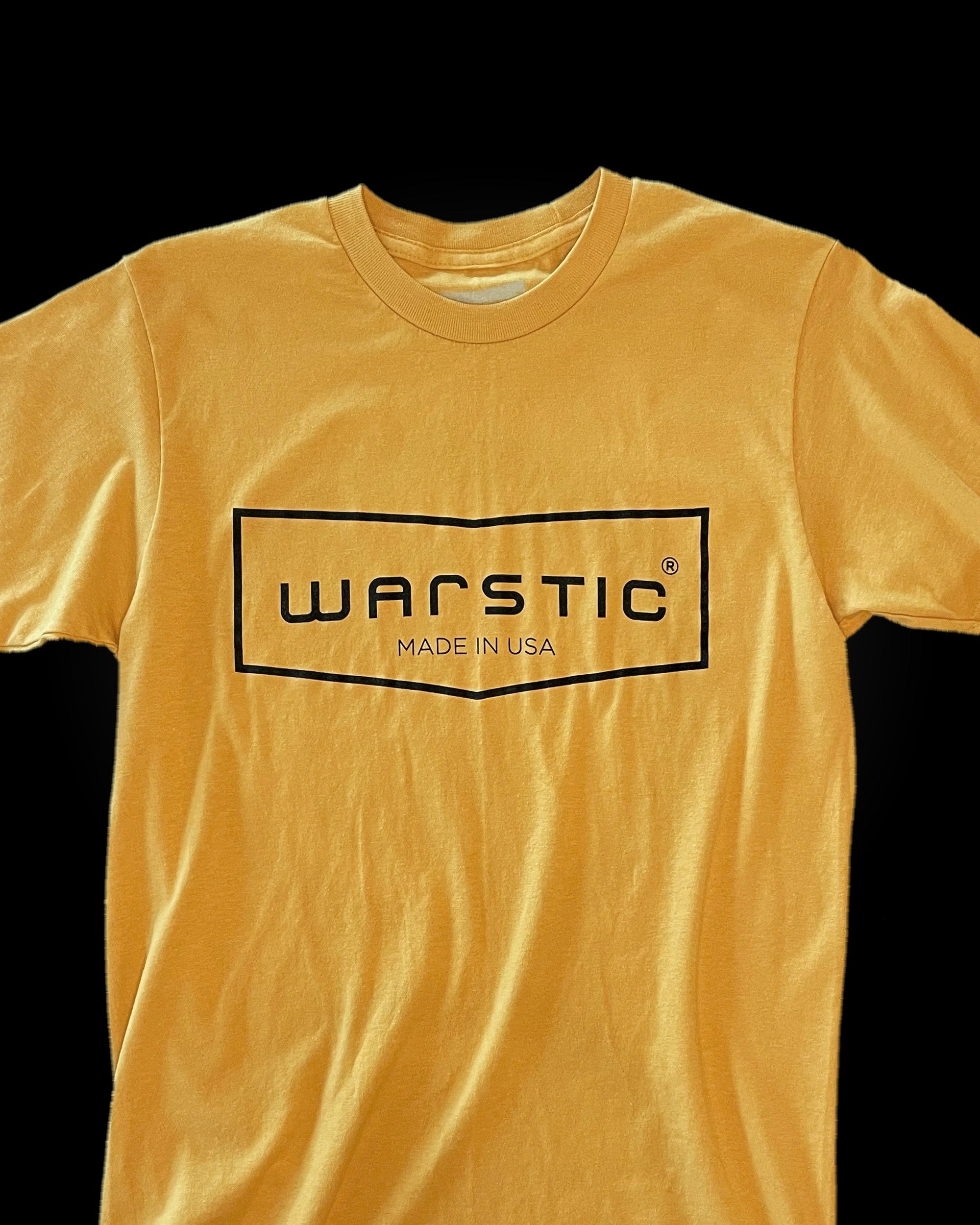 CHEVRON TEE (GOLD)