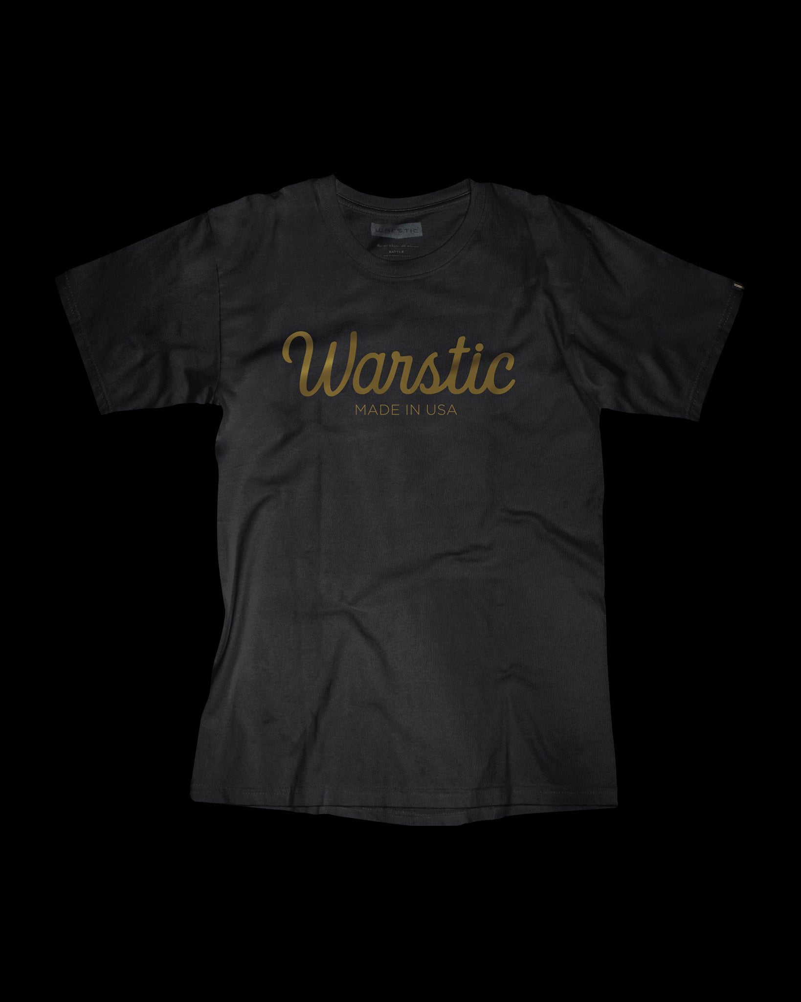 WARSTIC SCRIPT TEE (BLACK)