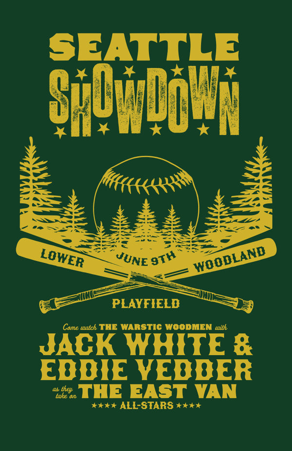 Eddie Vedder | Jack White Seattle Showdown Poster