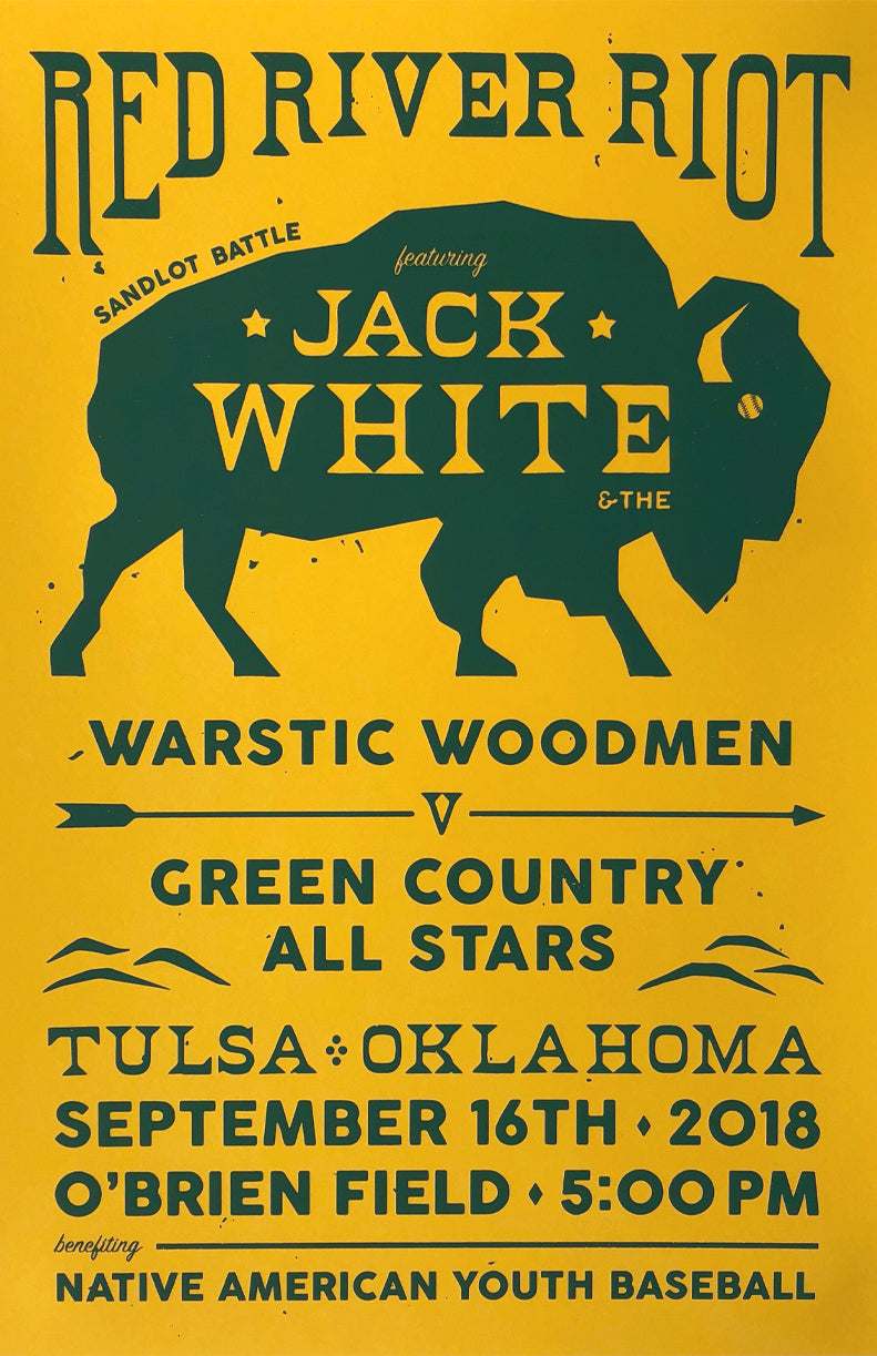 2018 RED RIVER RIOT | TULSA POSTER