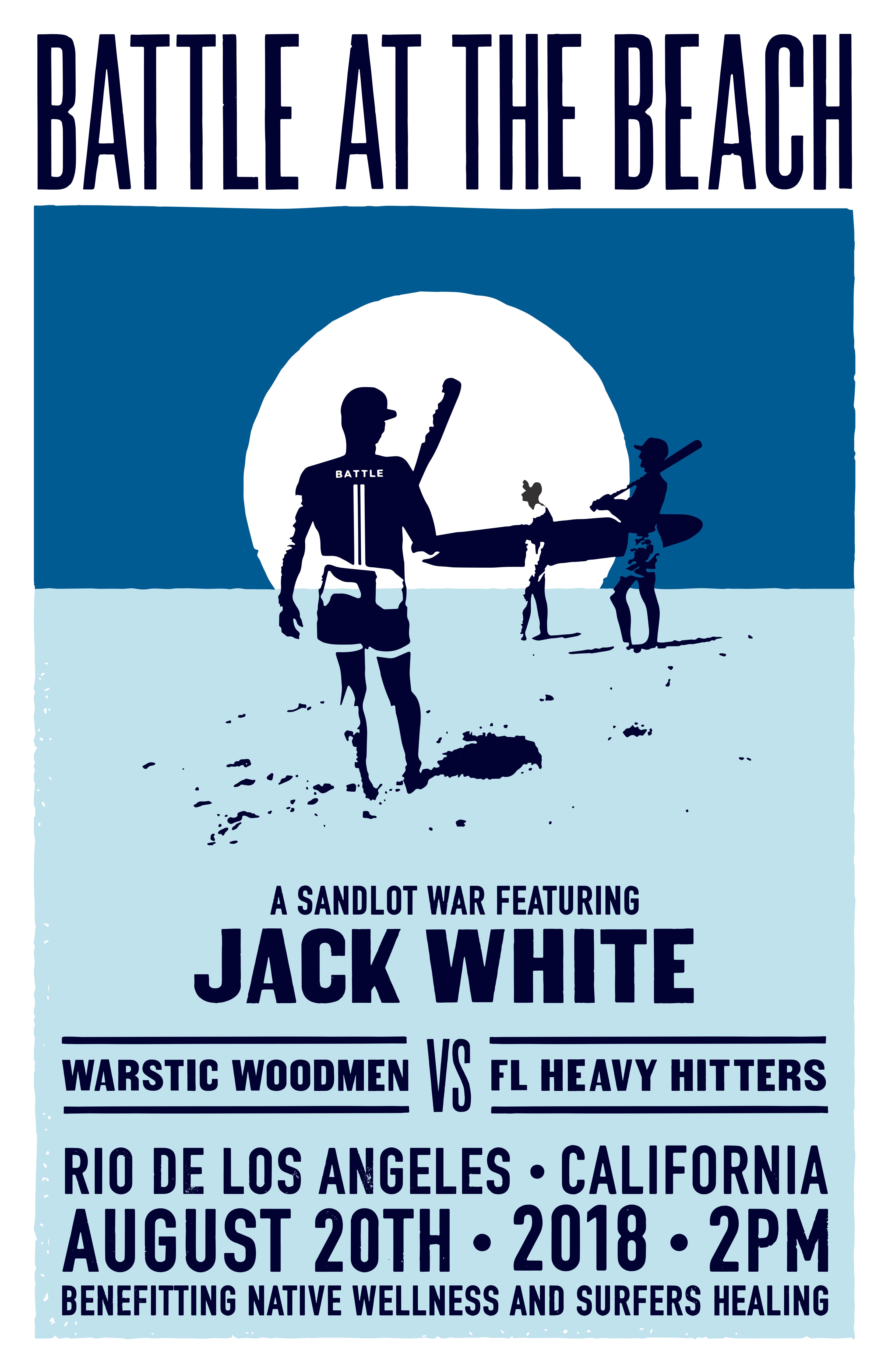 2018 BATTLE AT THE BEACH | LOS ANGELES POSTER, [prouduct_type], [Warstic]