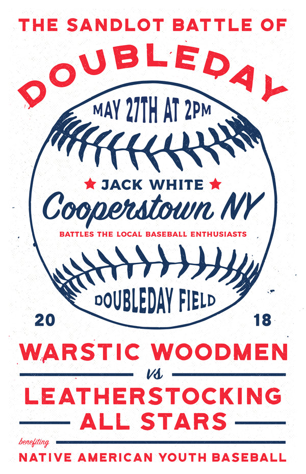 2018 COOPERSTOWN HALL OF FAME SANDLOT POSTER, [prouduct_type], [Warstic]
