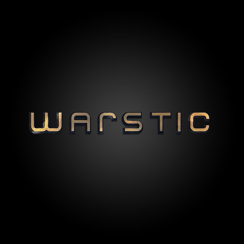 WARSTIC (BLACK/GOLD) STICKER