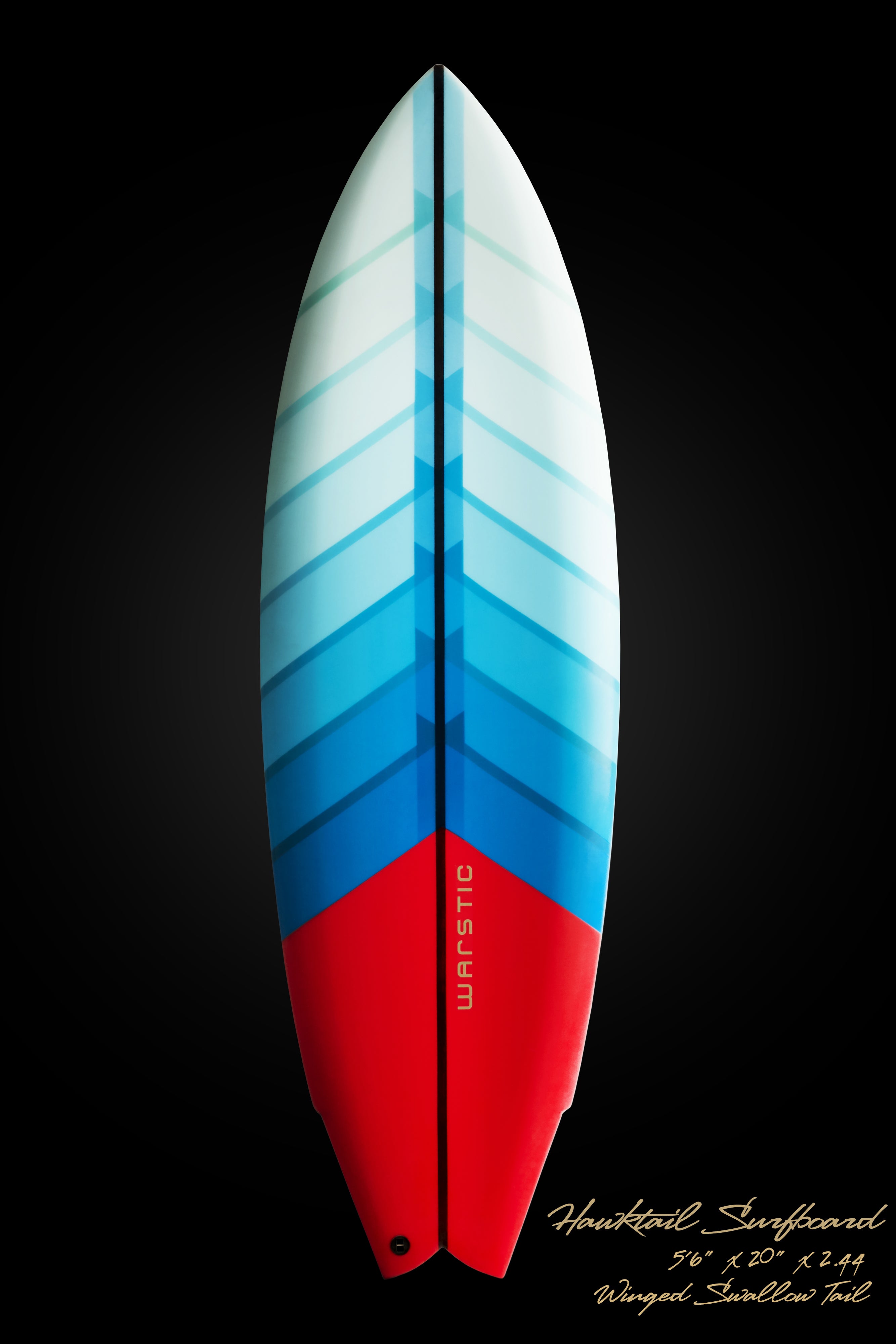 HAWKTAIL SURFBOARD, [prouduct_type], [Warstic]