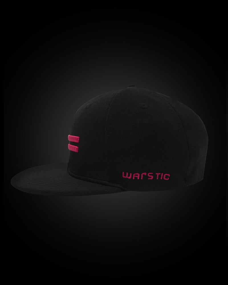 WARSTRIPE FITTED STRETCH - BLACK/PINK