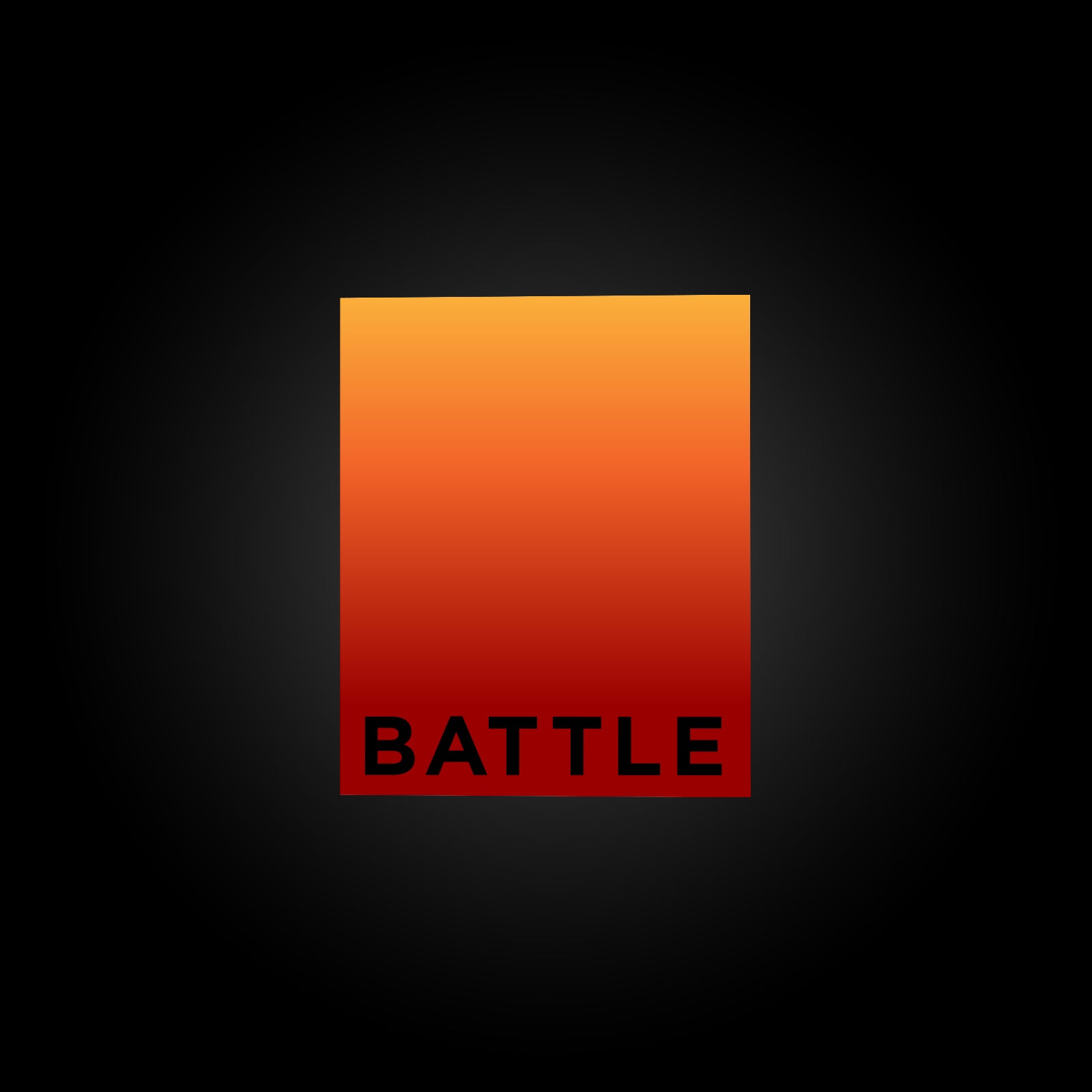 BATTLE SUNRISE STICKER