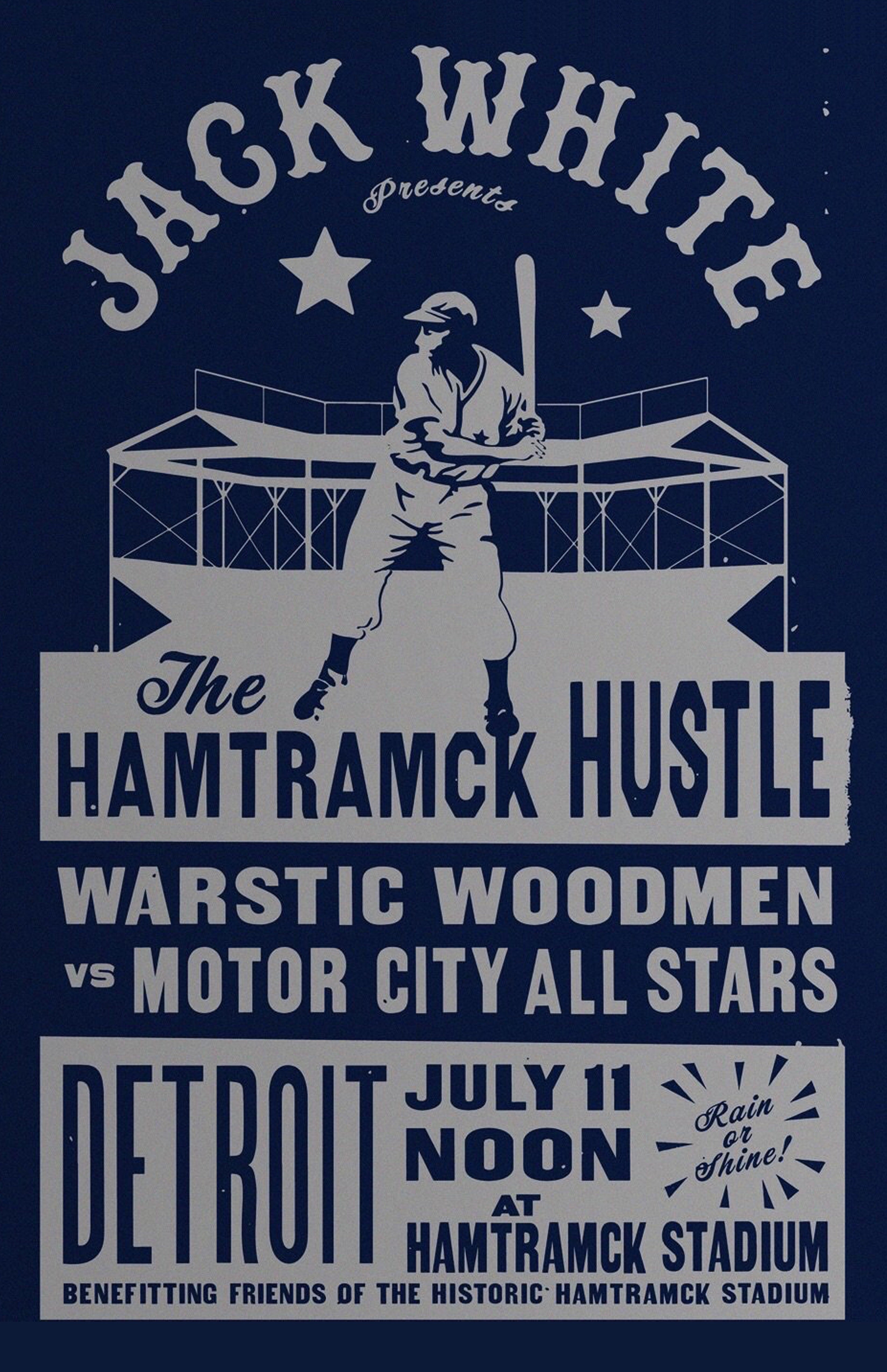 2019 HAMTRAMCK HUSTLE POSTER | DETROIT POSTER, [prouduct_type], [Warstic]