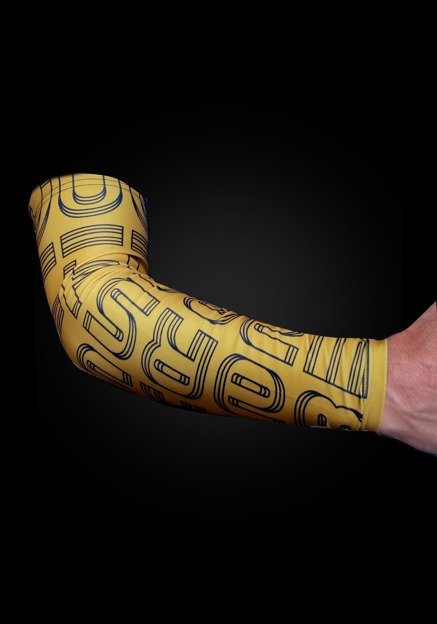 ARM SLEEVE - WARSTIC GOLD & BLACK