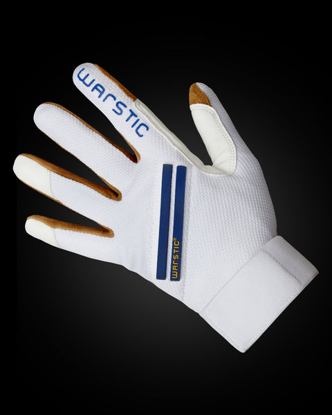Red white blue batting gloves on sale