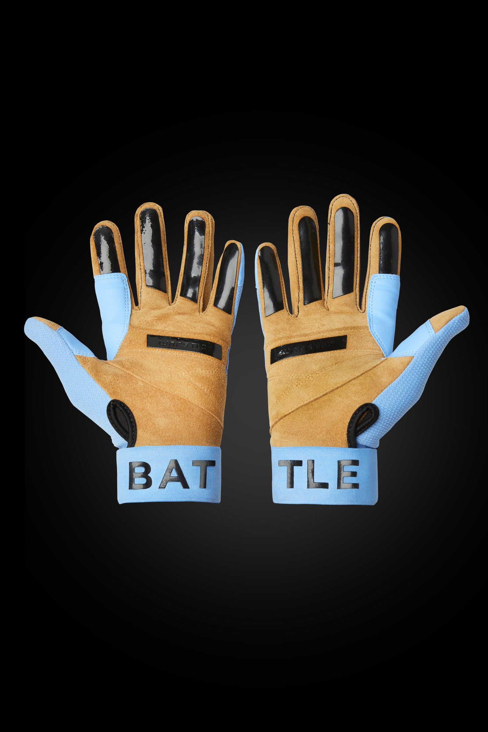 Columbia blue youth batting gloves cheap