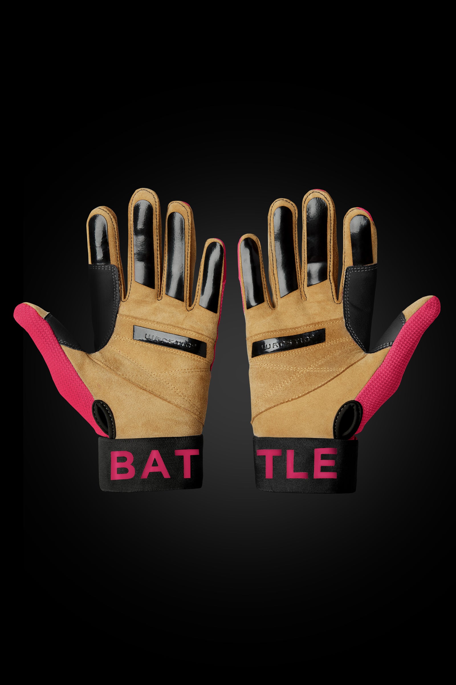 WORKMAN3 BATTING GLOVES BATTLE PINK Warstic