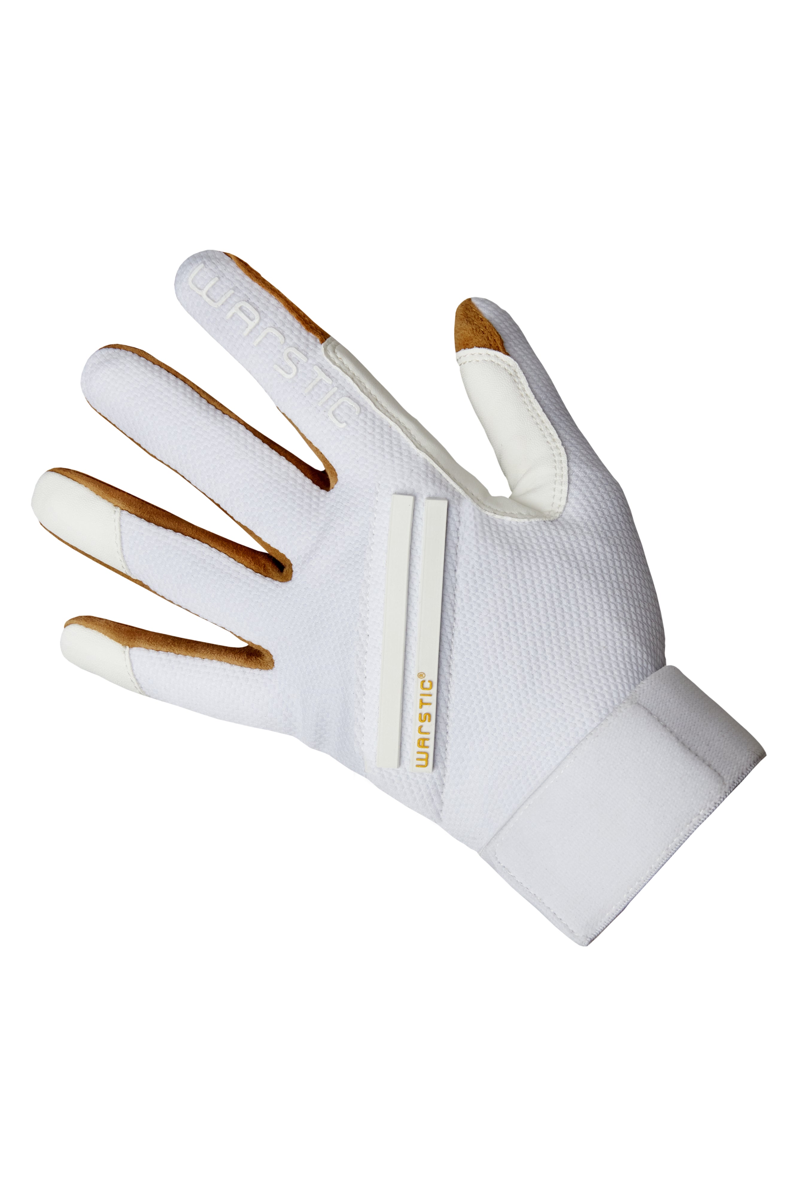 ウォースティック メンズ バッティンググローブ Warstic Adult Workman3 Batting Gloves - White WORKMAN3 BATTING GLOVES 