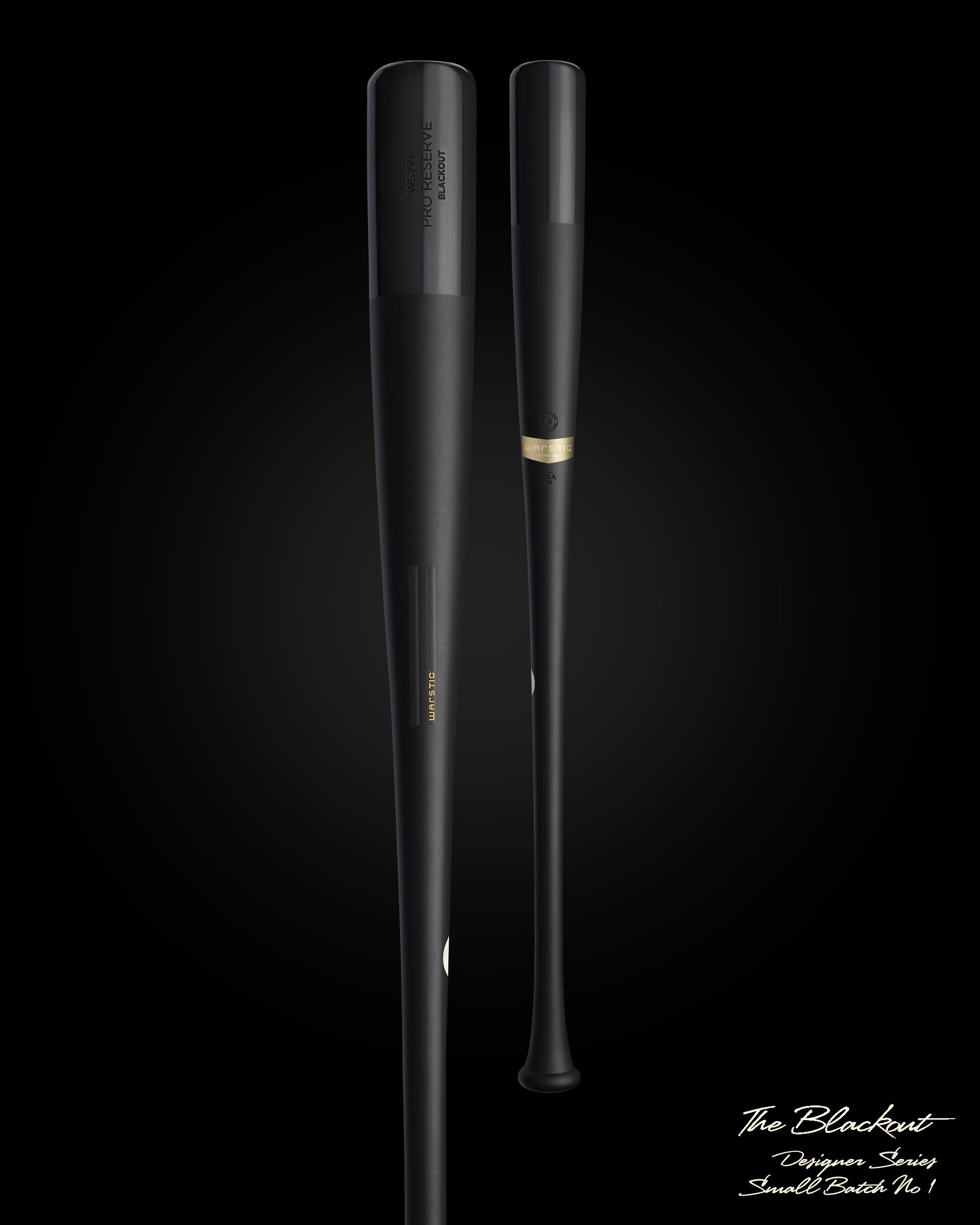 THE BLACKOUT SMALL BATCH WOOD BAT