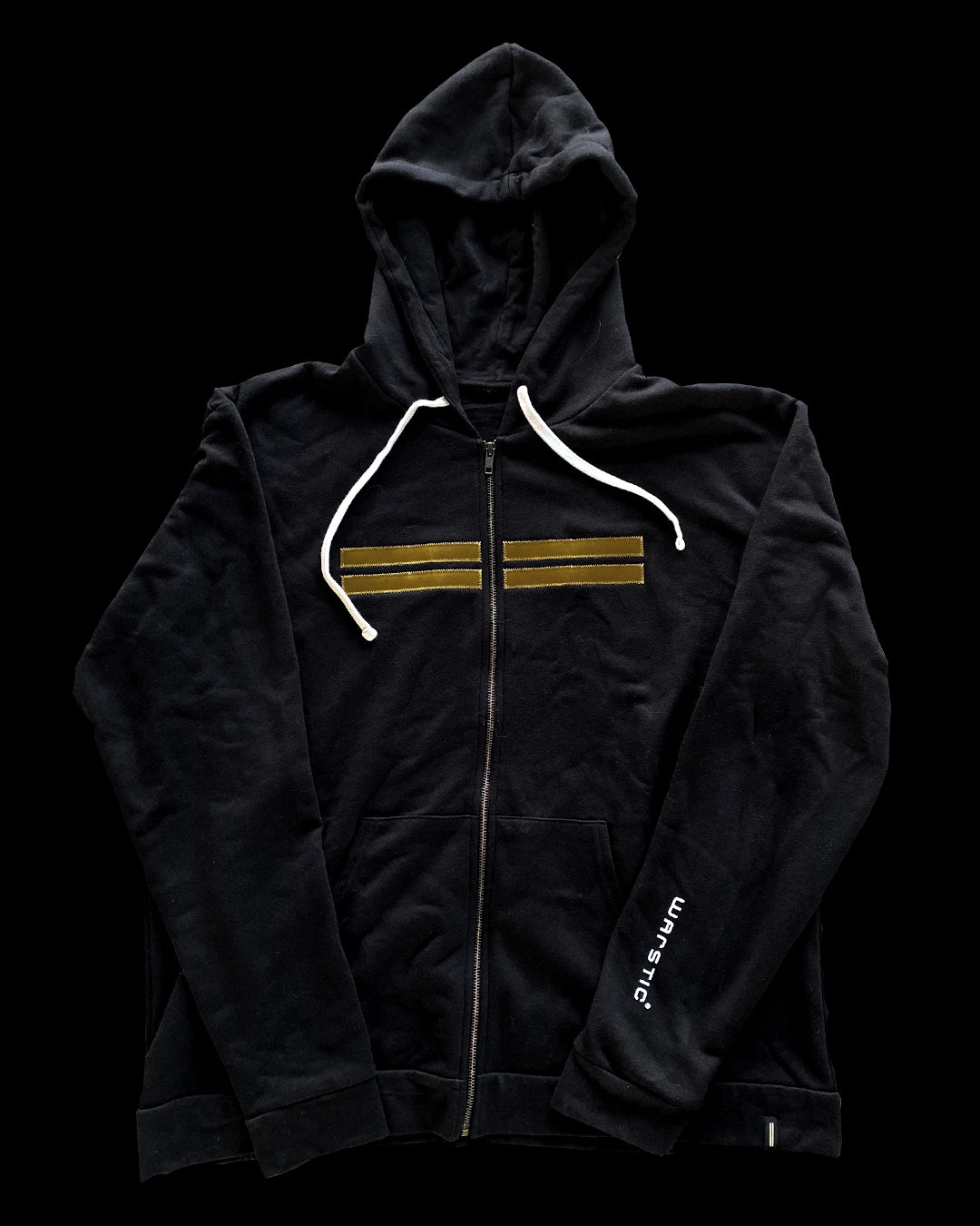 OFFICIAL WARSTIC ZIP UP HOODIE (WARSTRIPE)